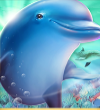 Символ игрового автомата Island Heat Дельфин