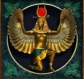 Символ игрового автомата Legend Of Ra Исида
