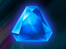 Символ игрового автомата Crystal Strike Синий камень