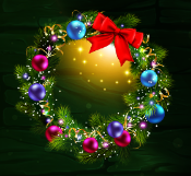 Символ игрового автомата Wild Santa 2 Венок