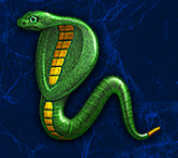 Символ игрового автомата Enchanted Cleopatra Змея